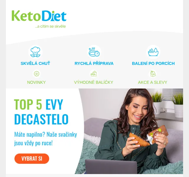 KetoDiet: 5 TOP produktů pro štíhlou linii + 10 % sleva – červen 2026 | Nuslet.cz
