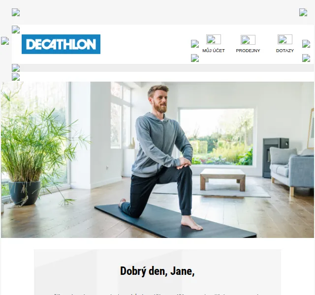 Decathlon: Oblečení na fitness – červen 2026 | Nuslet.cz