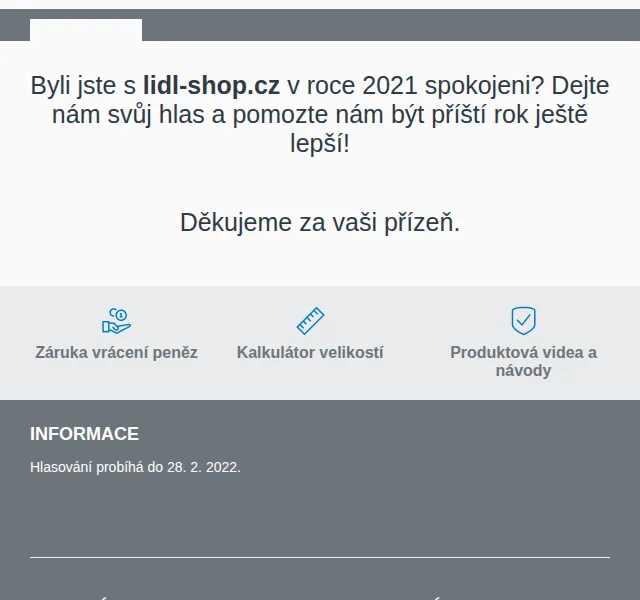 Lidl: Hlasujte v soutěži ShopRoku 2021 – červen 2026 | Nuslet.cz