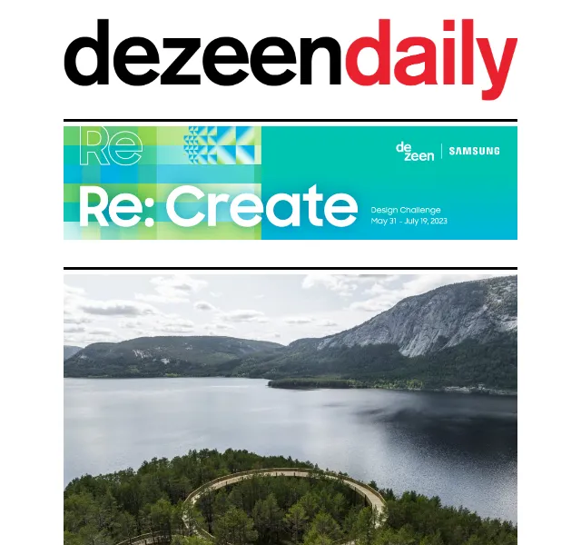 Dezeen Daily: architektura a design – červen 2026 | Nuslet.cz