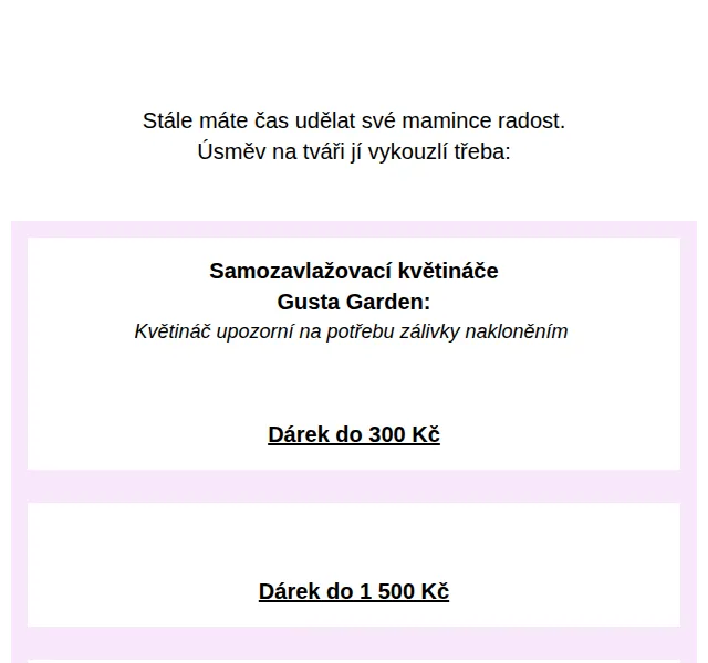 Sunnysoft.cz: Dárky na Den matek – červenec 2026 | Nuslet.cz