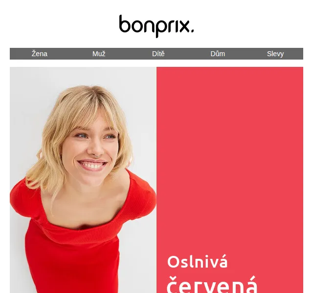 bonprix: Nové letní šaty v červené – červen 2026 | Nuslet.cz