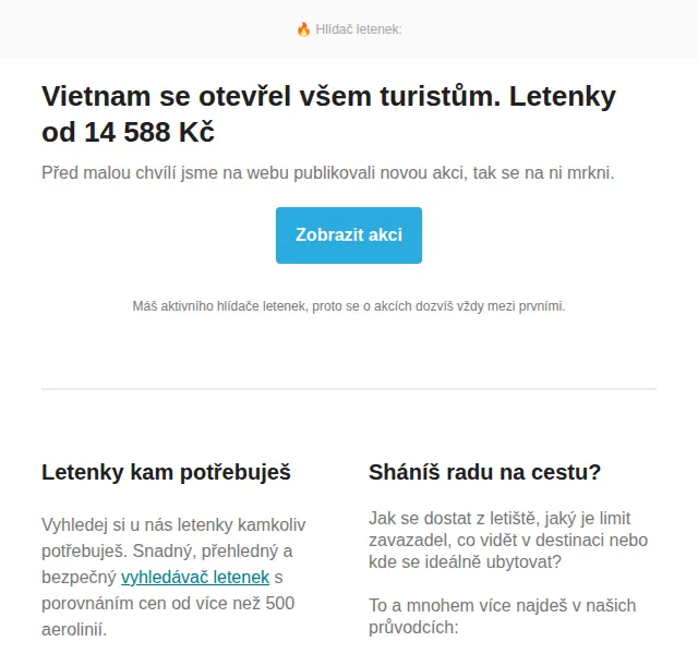 Cestujlevne.com: Vietnam letenky od 14 588 Kč – červen 2026 | Nuslet.cz