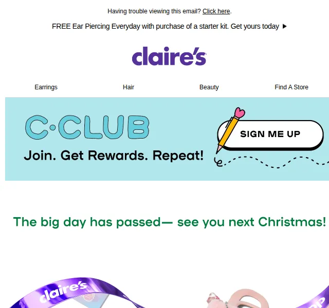 Claire's: 30 % sleva na plyšáky a koup 3, 3 zdarma – červenec 2026 | Nuslet.cz