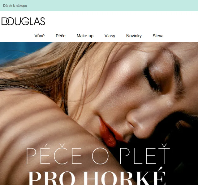 Douglas CZ: Sleva 25 % na péči o pleť – červenec 2026 | Nuslet.cz