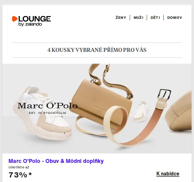 Lounge by Zalando: Marc O'Polo, Reima a Kappa – slevy až 75 % – červen 2026 | Nuslet.cz