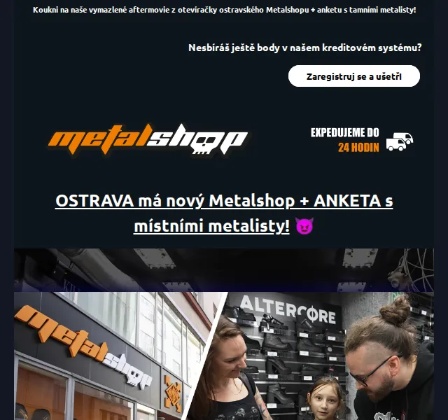 METALSHOP: Otevření prodejny v Ostravě – červen 2026 | Nuslet.cz