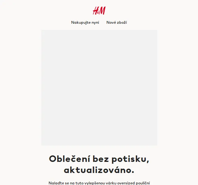 H&M: Oversized pouliční móda – červen 2026 | Nuslet.cz