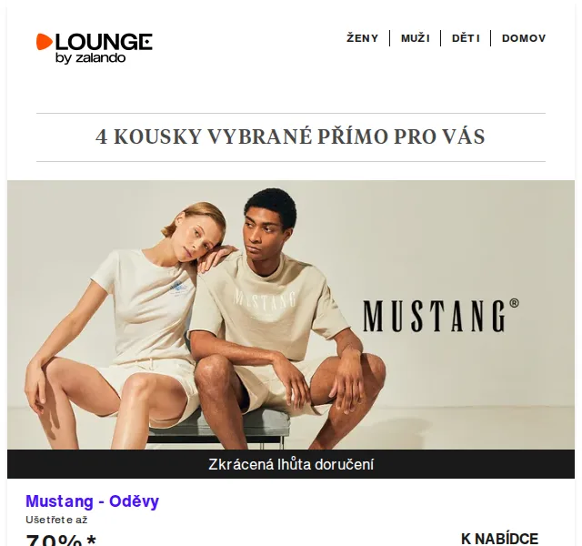 Lounge by Zalando: Mustang, Triumph a Steve Madden se slevou až 75 % – červen 2026 | Nuslet.cz
