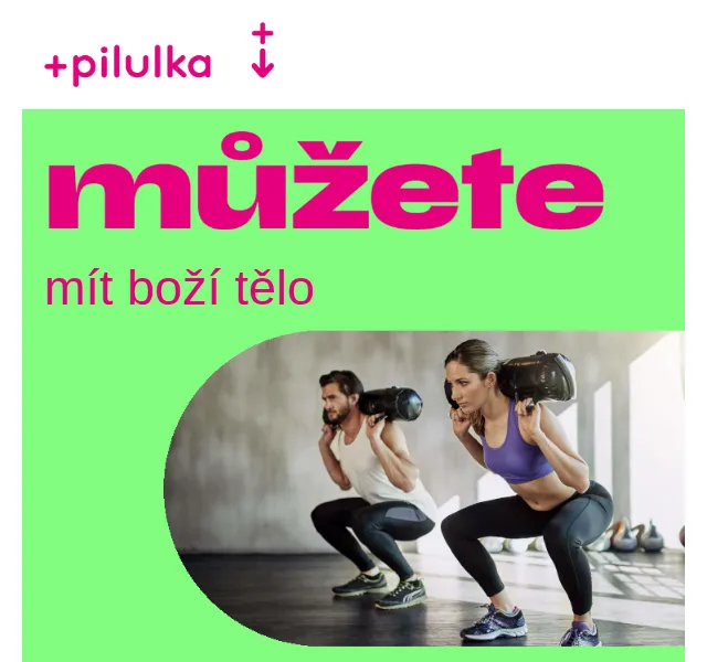 Pilulka.cz: Fitness doplňky se slevou 10 % – červen 2026 | Nuslet.cz