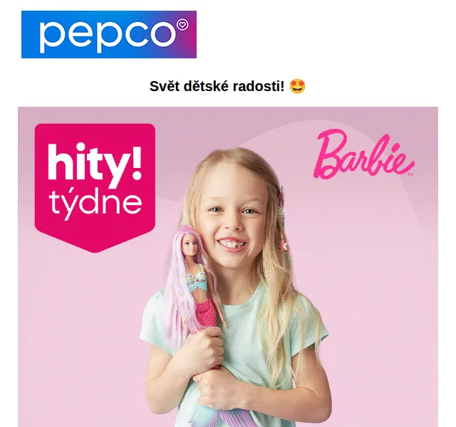 Pepco: Barbie, Minecraft, Hot Wheels a organická bavlna – květen 2026