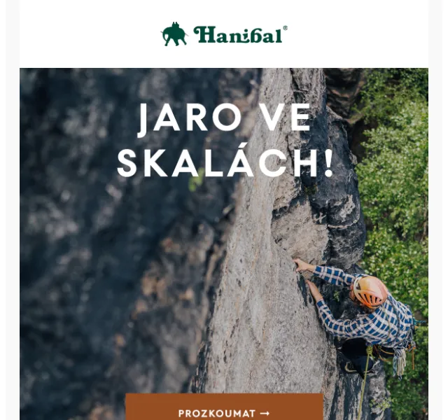 Hanibal.cz: Slevy na lezecké vybavení – červenec 2026 | Nuslet.cz