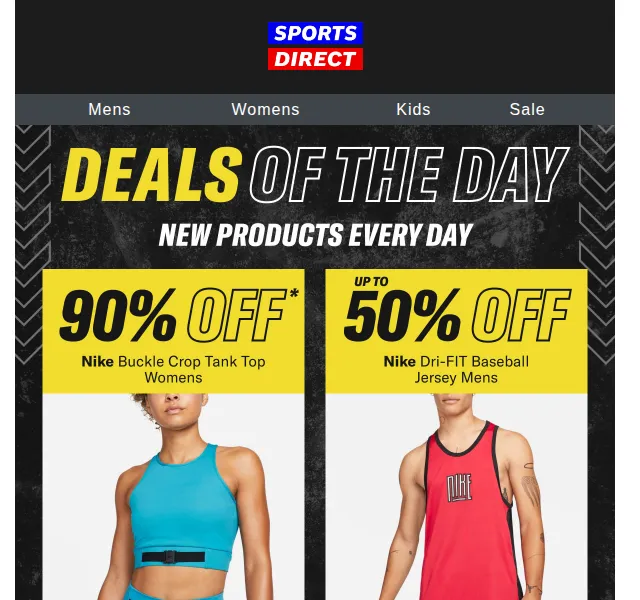 Sportsdirect.com: Nike tank top za 3,99 £ – červen 2026 | Nuslet.cz