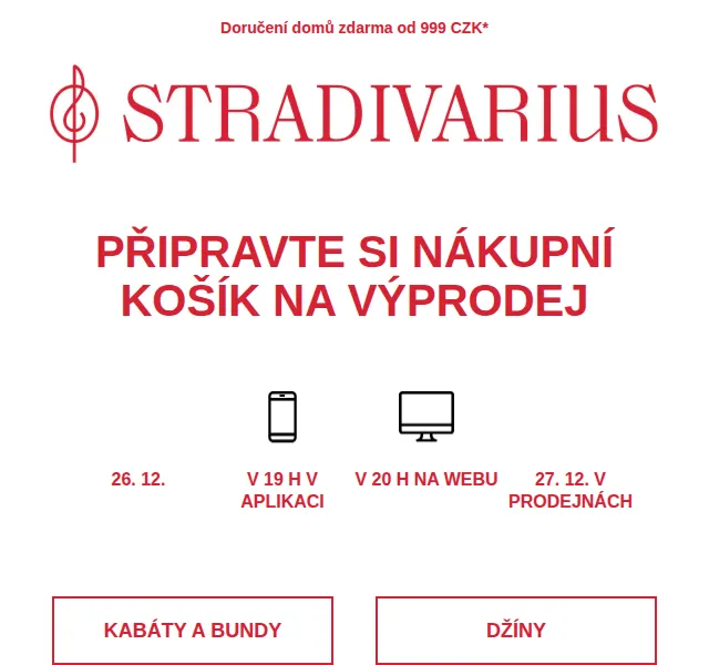 Stradivarius: Výprodej slevy až 50% – prosinec 2026 | Nuslet.cz