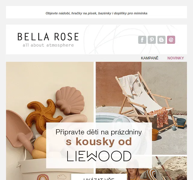 Bella Rose: Sleva 20-25 % na Liewood – červen 2026 | Nuslet.cz