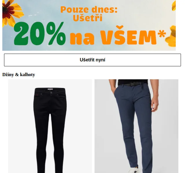 ABOUT YOU: -20 % na vše – březen 2026 | Nuslet.cz
