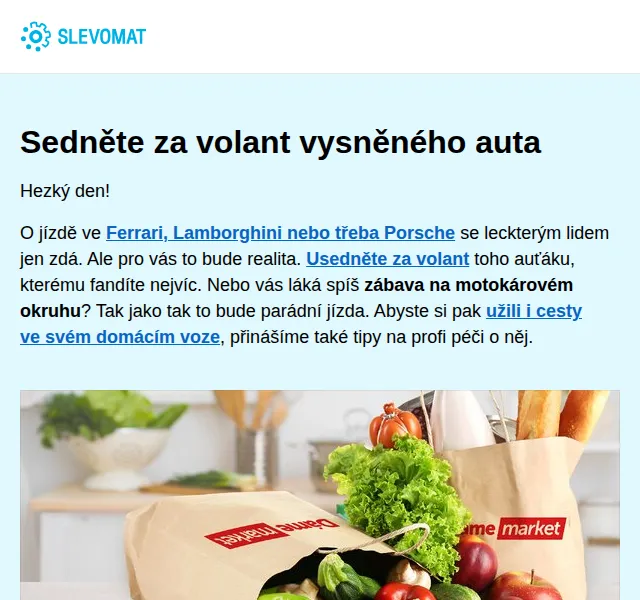 Slevomat: Jízdy v Mustangu, Ferrari i Lamborghini – červen 2026 | Nuslet.cz