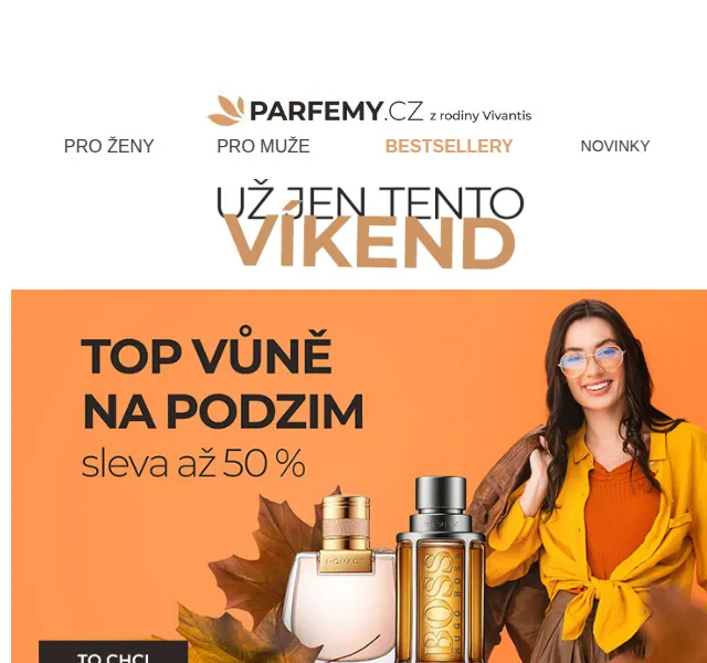 Parfemy.cz: TOP vůně na podzim se slevou až 50 % – září 2022 | Nuslet.cz