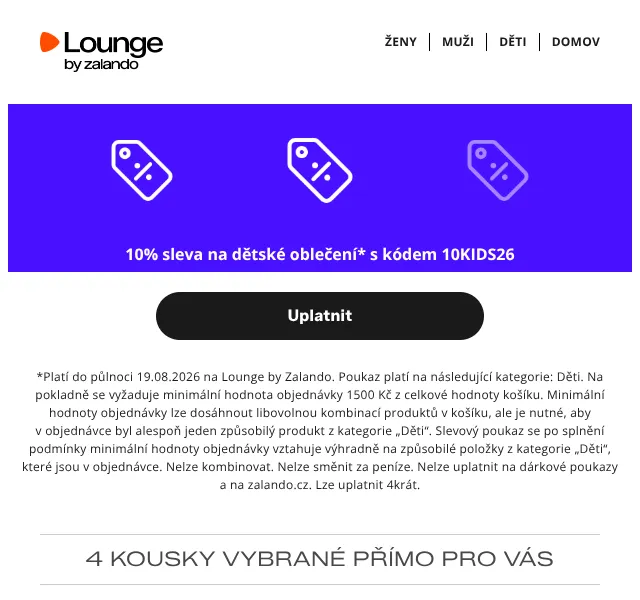 Lounge by Zalando: North Face, Tommy Hilfiger, Michael Kors – srpen