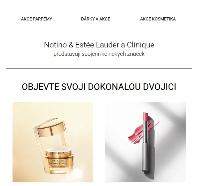 Notino: Estée Lauder a Clinique novinky – červen 2026 | Nuslet.cz