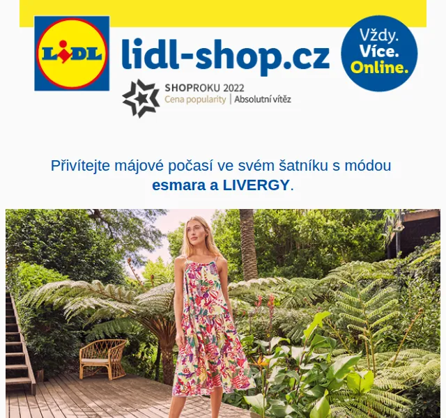 Lidl: esmara a LIVERGY letní móda – červen 2026 | Nuslet.cz
