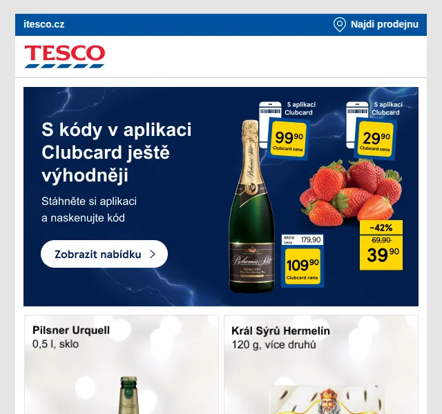 Tesco: Silvestrovské pohoštění za skvělé ceny – červen 2026 | Nuslet.cz