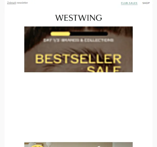 Westwing: Bestseller Sale až -80% – červen 2026 | Nuslet.cz