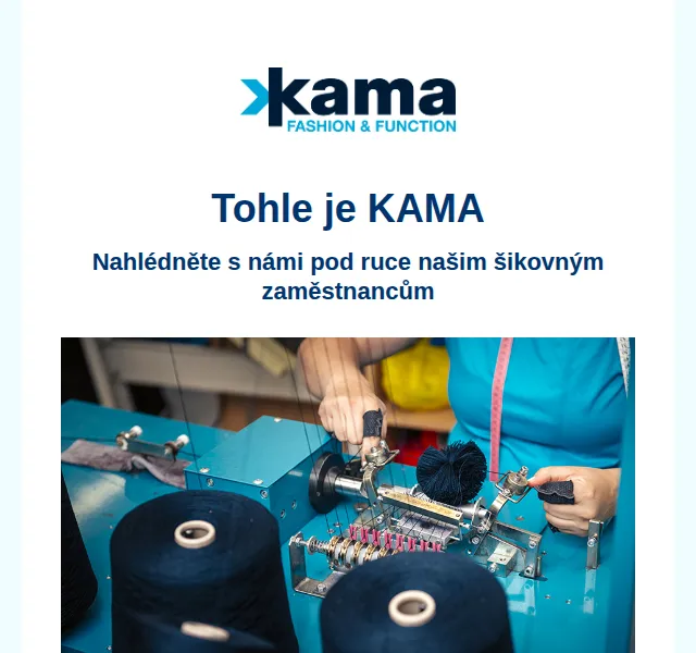 KAMA: Nahlédněte pod ruce našim zaměstnancům – červen 2026 | Nuslet.cz