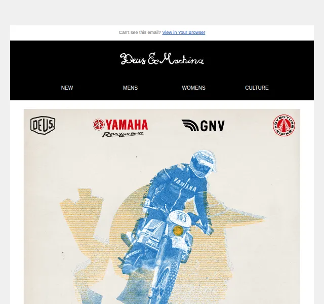 Deus Ex Machina Europe: Swank Rally di Sardegna – moto jerseys od €62.30 | červen 2026 | Nuslet.cz
