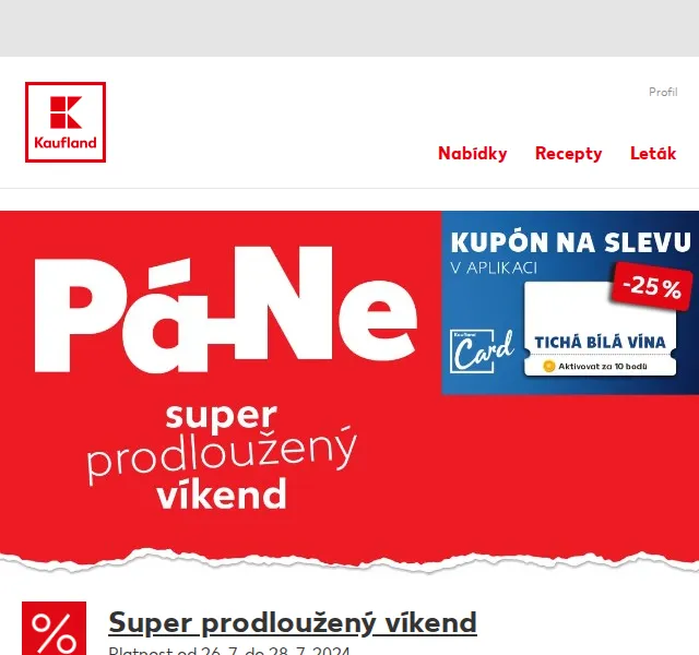 Kaufland: Nektarinky 33,90 Kč a Madeta mléko v akci – červenec 2024 | Nuslet.cz