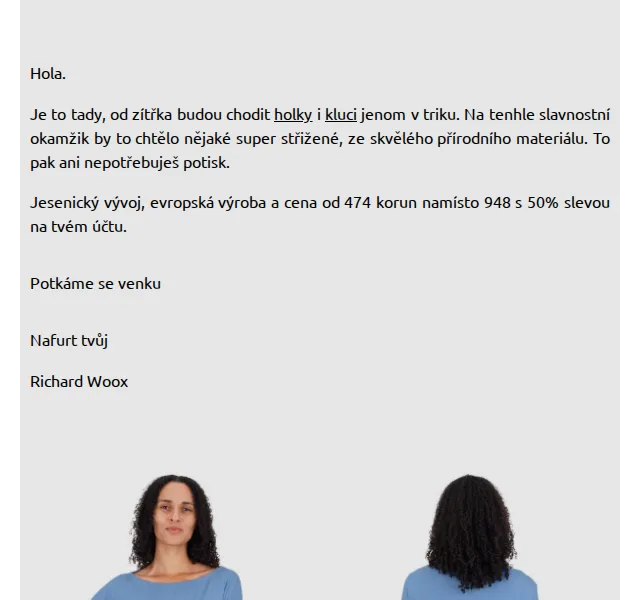 Richard Woox: Trička s 50% slevou od 474 Kč – červen 2026 | Nuslet.cz