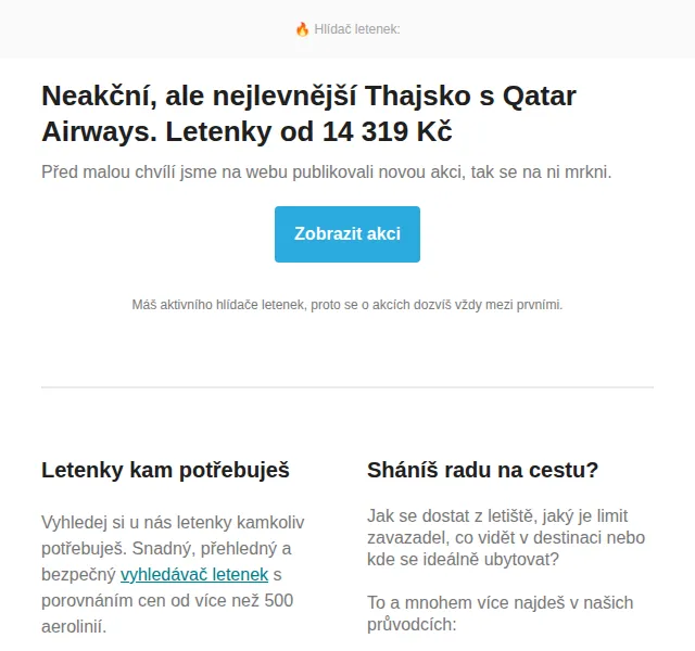 Cestujlevne.com: Letenky do Thajska od 14 319 Kč s Qatar Airways – červen 2026 | Nuslet.cz