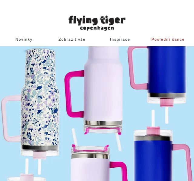 Flying Tiger Copenhagen: nové velké kelímky – červen 2026 | Nuslet.cz