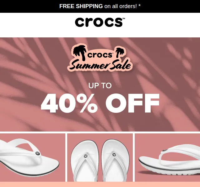 Crocs: Sleva až 40 % na letní kolekci – červen 2026 | Nuslet.cz