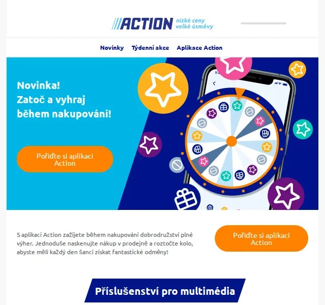 Action: Zatoč a vyhraj s aplikací – červen 2026 | Nuslet.cz
