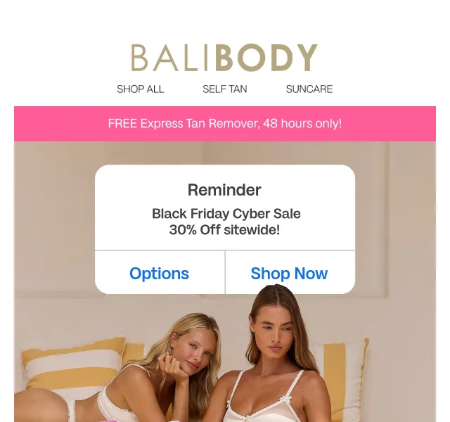 Bali Body: 30% sleva + Free Express Tan Remover – červen 2026 | Nuslet.cz
