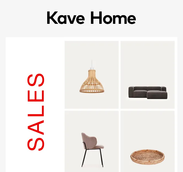 Kave Home Sale: slevy až 60 % – červenec 2026 | Nuslet.cz