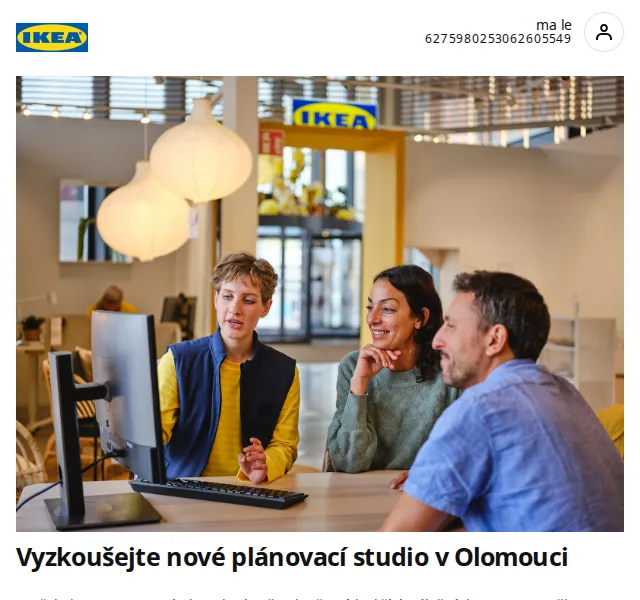 Ikea: Plánovací studio Olomouc – červen 2026 | Nuslet.cz