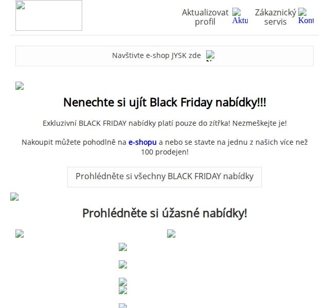 JYSK: Black Friday slevy až 70 % – červen 2026 | Nuslet.cz