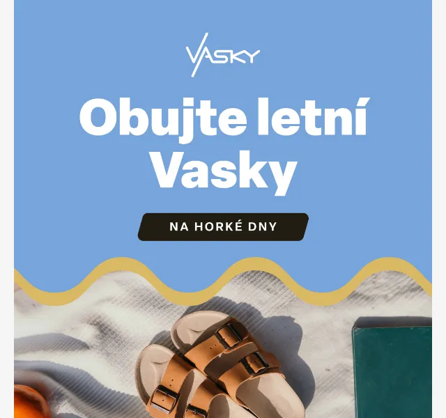 Vasky: Letní bestsellery – červenec 2026 | Nuslet.cz