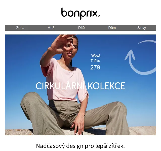 Bonprix: Cirkulární kolekce – červen 2026 | Nuslet.cz