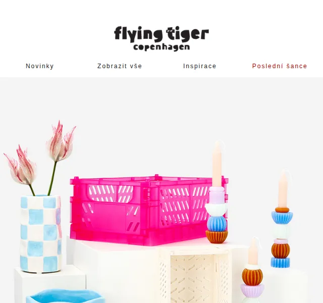 Flying Tiger Copenhagen: Organizace bydlení – červenec 2026 | Nuslet.cz