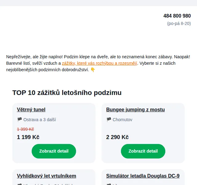 Adrop.cz: Zážitky za každého počasí – podzim 2026 | Nuslet.cz
