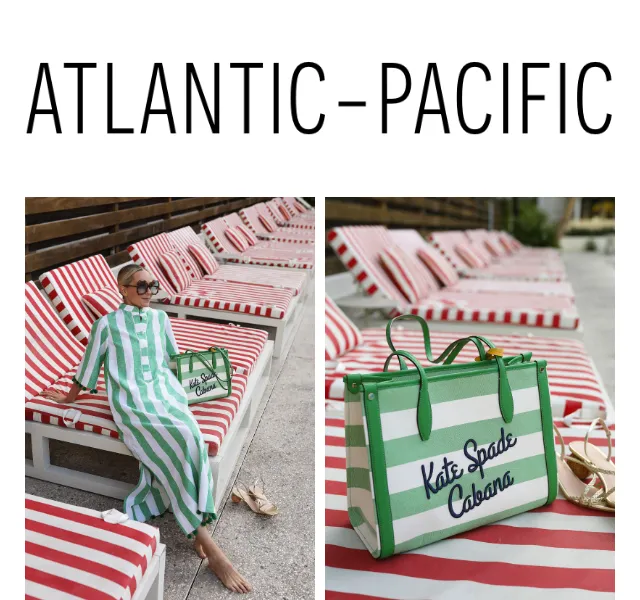 ATLANTIC-PACIFIC: Kate Spade Cabana kolekce – červen 2026 | Nuslet.cz