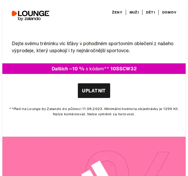 Lounge by Zalando: adidas Performance až 70 % – červen 2026 | Nuslet.cz