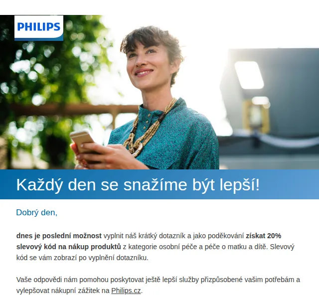 Philips: 20% sleva na osobní péči – červen 2026 | Nuslet.cz