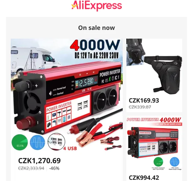 AliExpress: auto & moto soupravy až -67 % – červen 2026