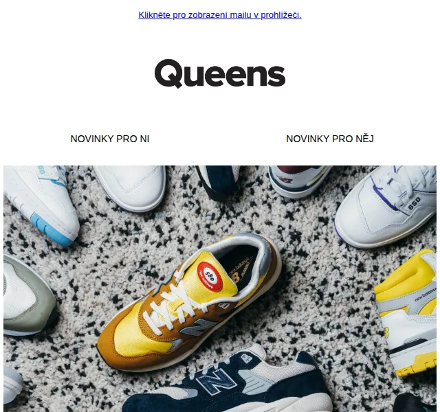 Queens: New Balance, Birkenstock, Adidas Originals – červen 2026 | Nuslet.cz