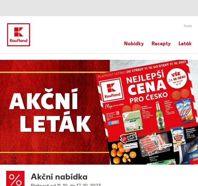 Kaufland: Jar a Ariel za zvýhodněné ceny – říjen 2023 | Nuslet.cz