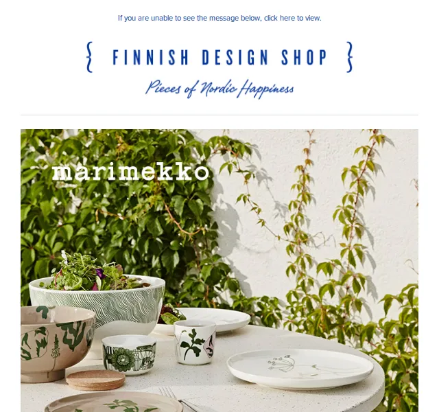 Finnish Design Shop: Marimekko jarní kolekce + sleva 100 € – červen 2026 | Nuslet.cz